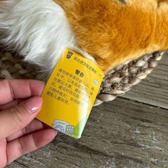 NEW Kawaii Sanrio Simulation Tiger Paw Plush Glove Striped Fluffy Animal… - Picture 4 of 5